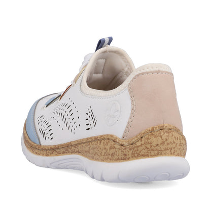 Rieker Ladies Bungee Tie Casual Shoe