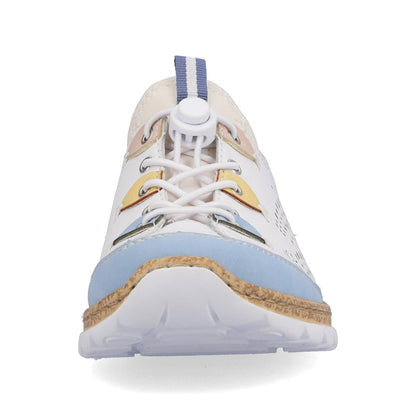Rieker Ladies Bungee Tie Casual Shoe