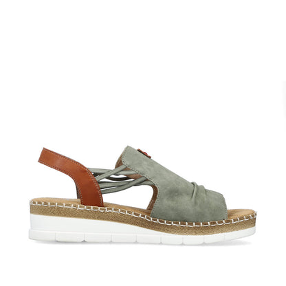 Rieker Ladies High Fronted Sandal