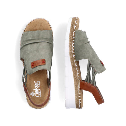 Rieker Ladies High Fronted Sandal