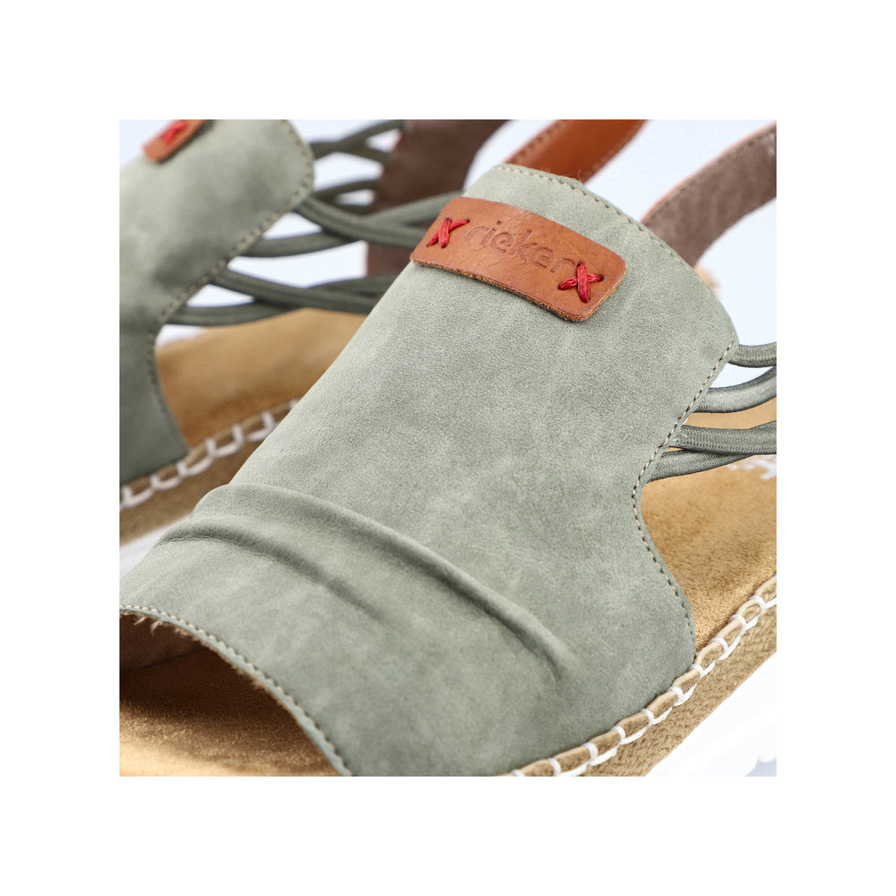 Rieker Ladies High Fronted Sandal