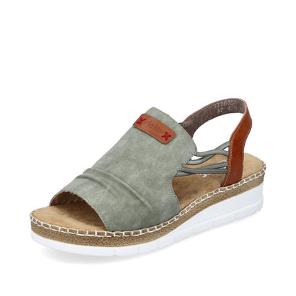 Rieker Ladies High Fronted Sandal