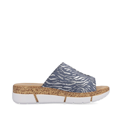 Rieker Ladies Backless Slip On Sandal