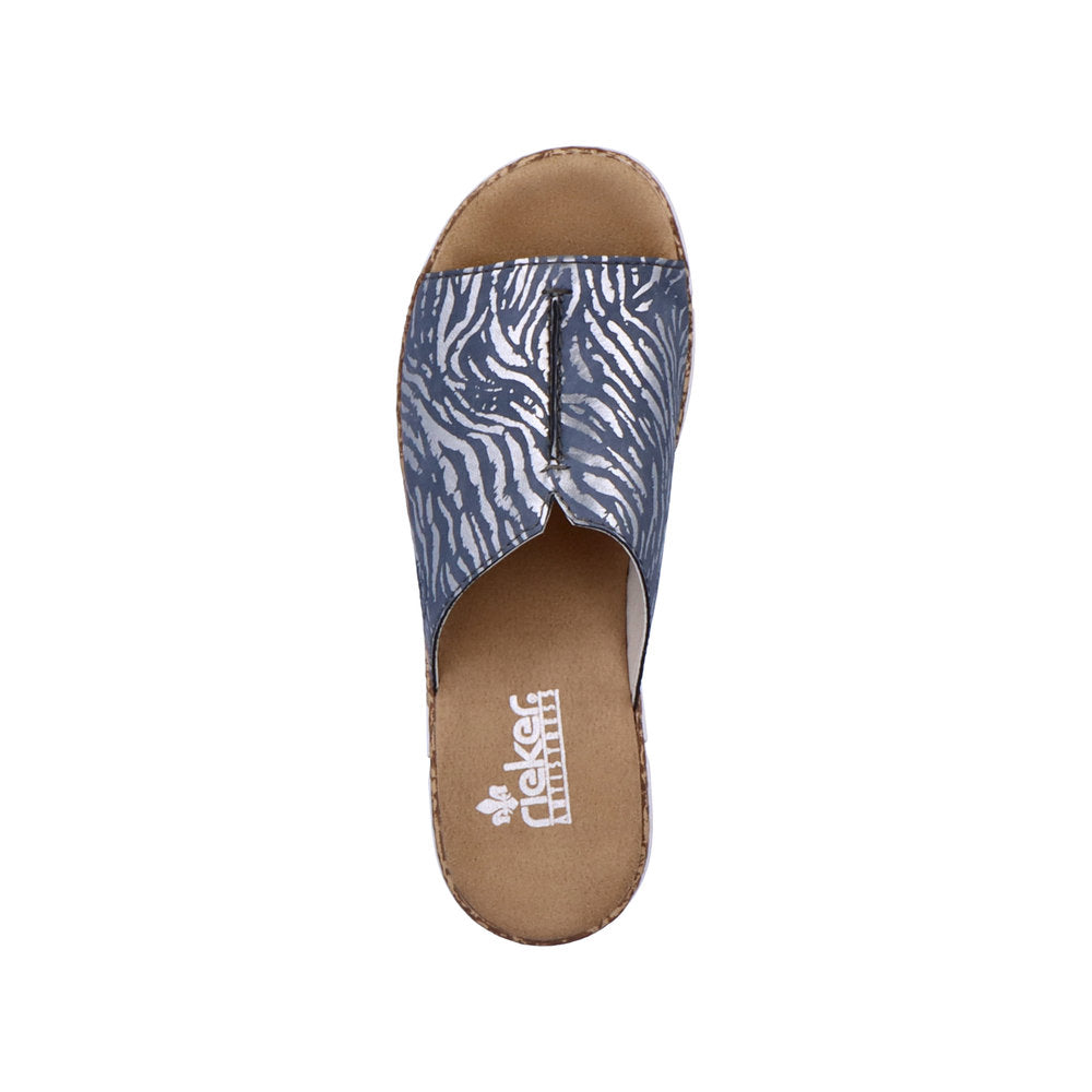 Rieker Ladies Backless Slip On Sandal