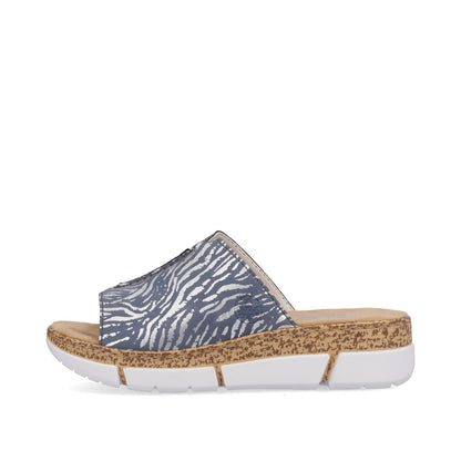 Rieker Ladies Backless Slip On Sandal
