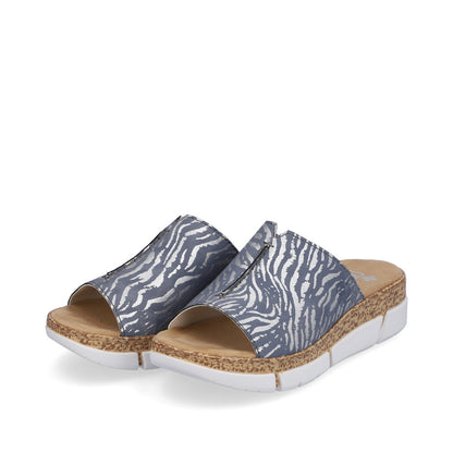 Rieker Ladies Backless Slip On Sandal
