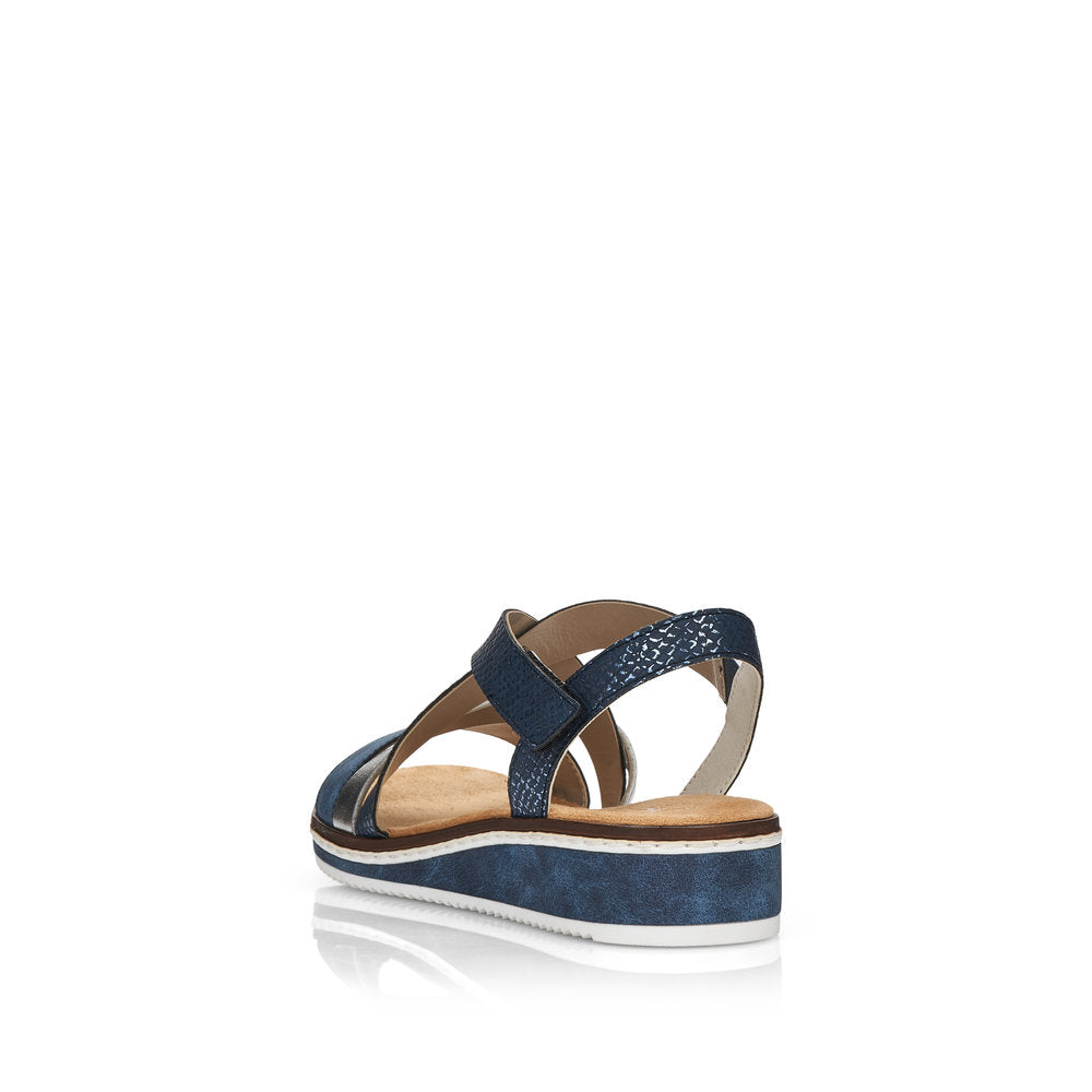 Rieker Ladies Cross Strap Sandal