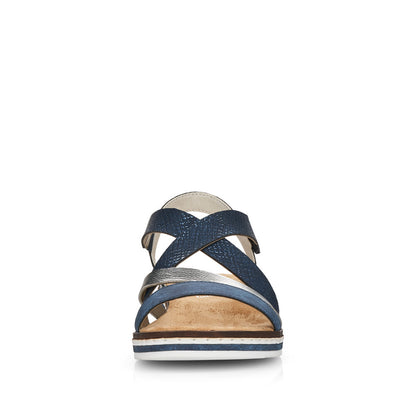 Rieker Ladies Cross Strap Sandal