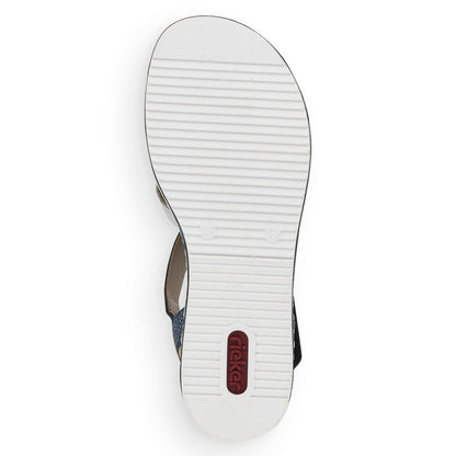 Rieker Ladies Cross Strap Sandal