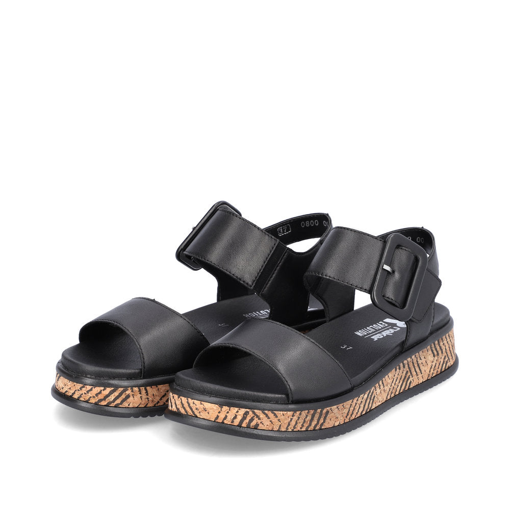 Rieker Evolution Ladies Ankle Strap Sandal