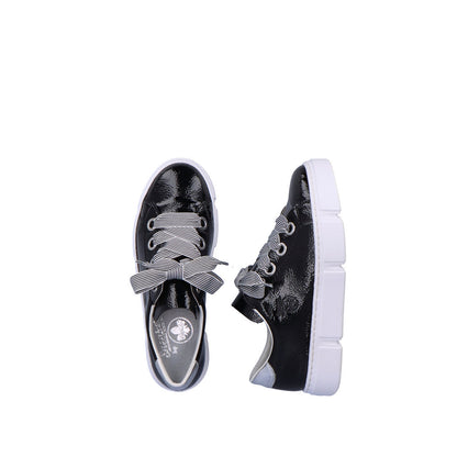 Rieker Ladies Ribbon Lace Sneaker