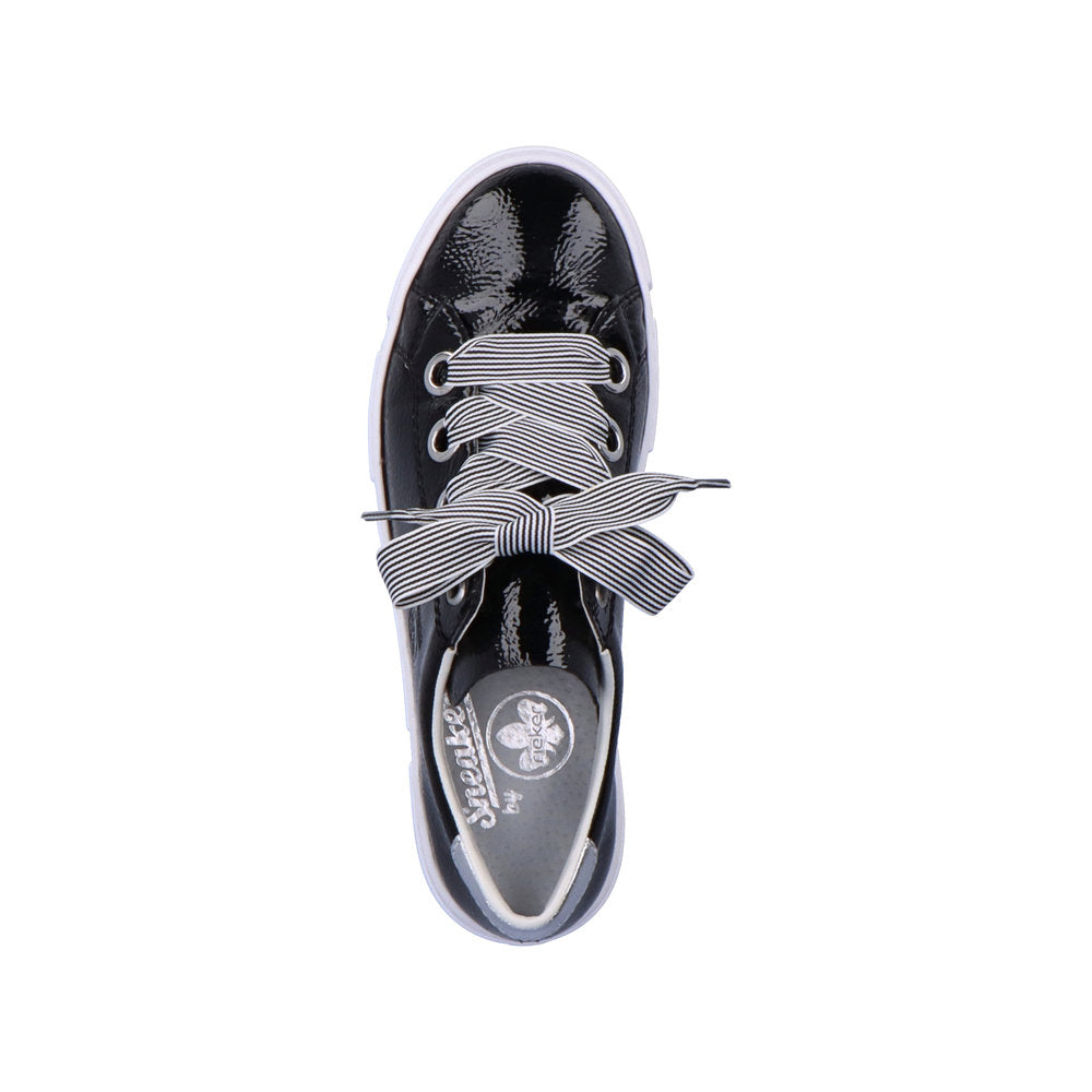 Rieker Ladies Ribbon Lace Sneaker