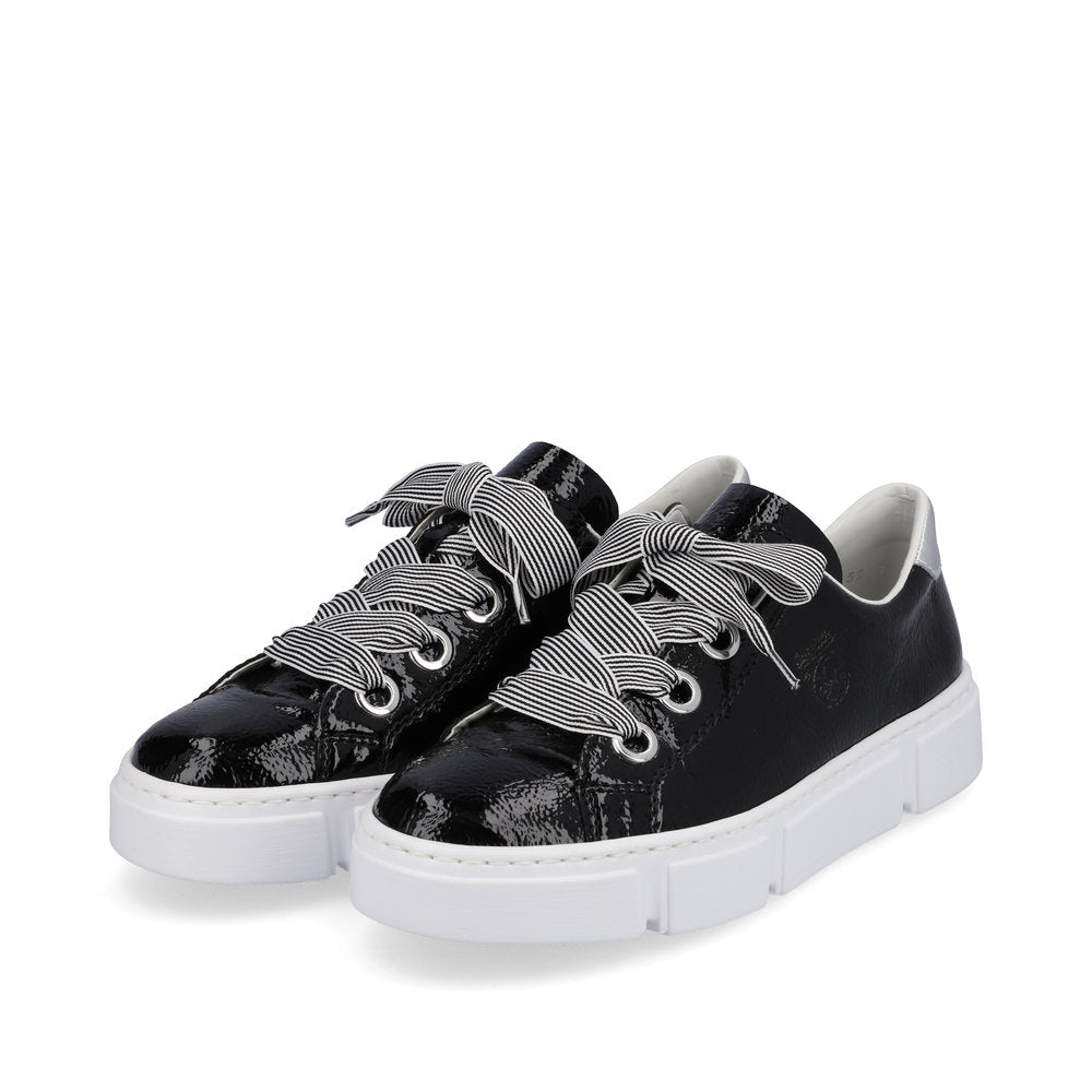Rieker Ladies Ribbon Lace Sneaker