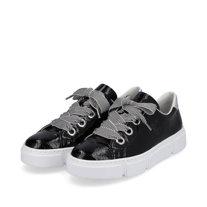 Rieker Ladies Ribbon Lace Sneaker