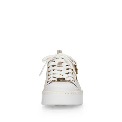 Rieker Ladies Zip Sided Lace Up Sneaker