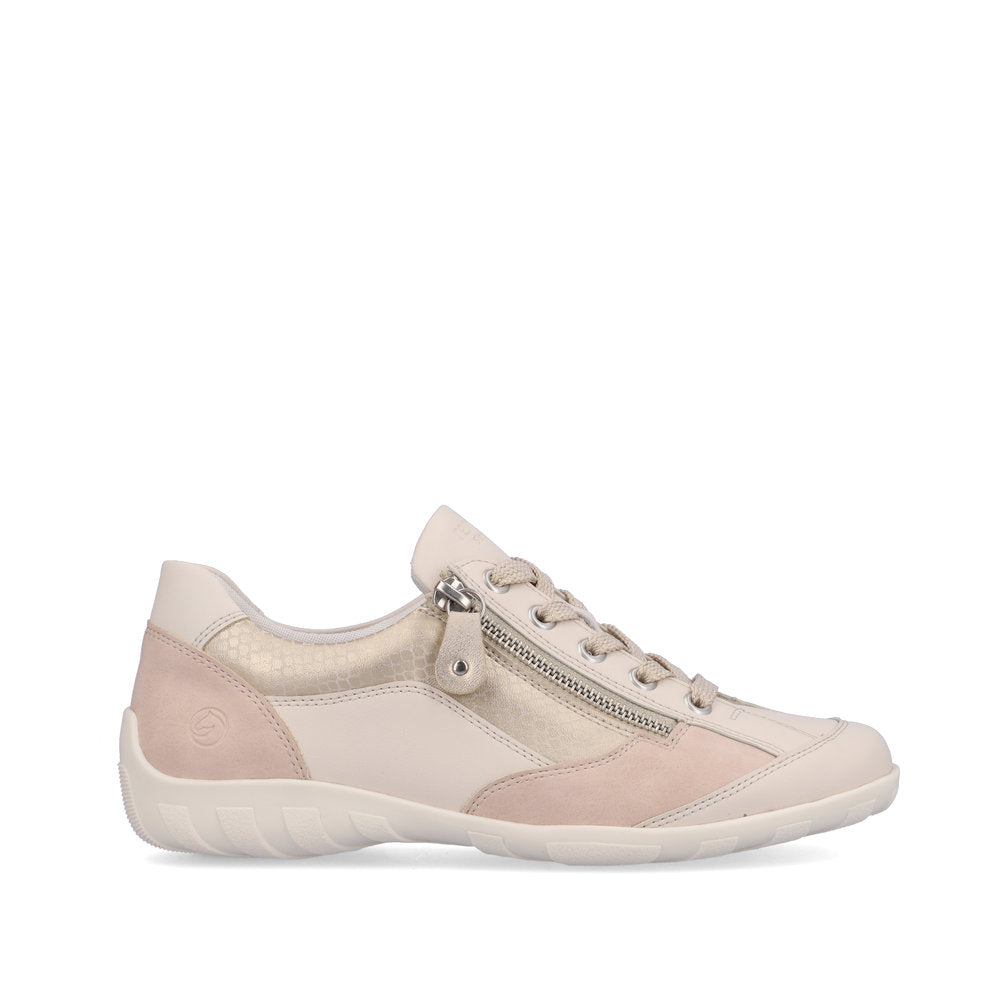 Remonte Ladies Zip Sided Lace Up Shoe