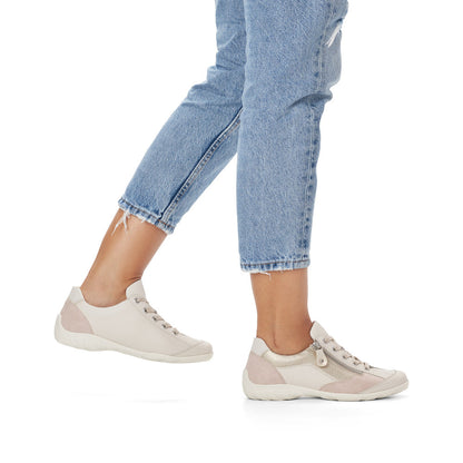 Remonte Ladies Zip Sided Lace Up Shoe