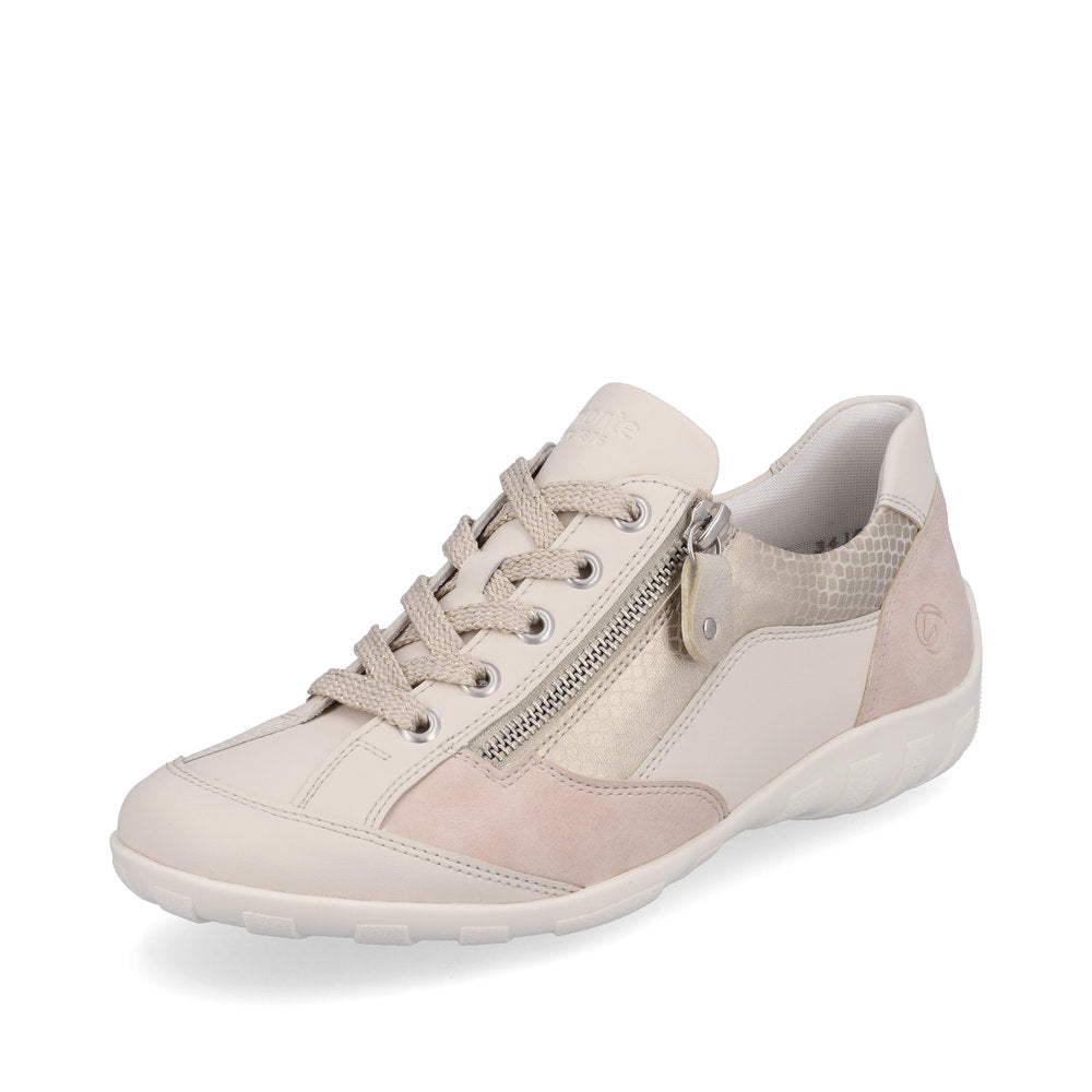 Remonte Ladies Zip Sided Lace Up Shoe