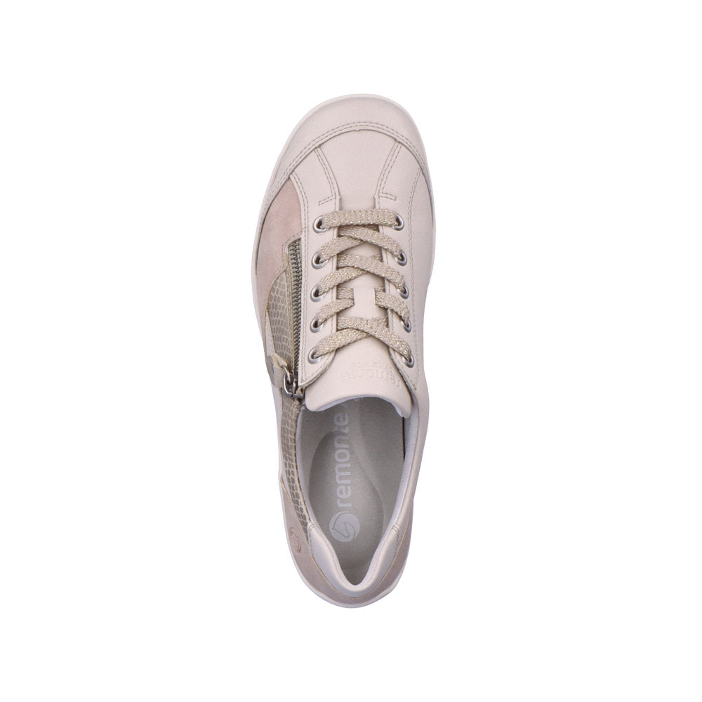 Remonte Ladies Zip Sided Lace Up Shoe