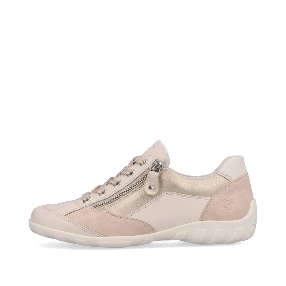 Remonte Ladies Zip Sided Lace Up Shoe