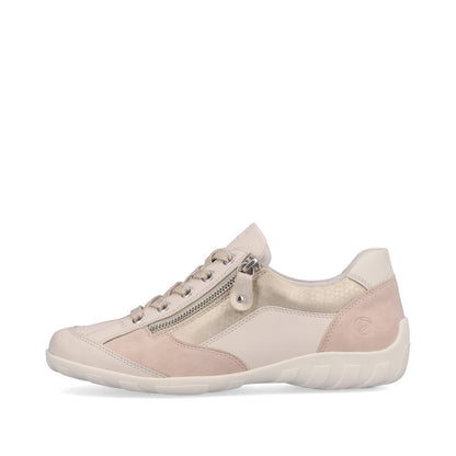 Remonte Ladies Zip Sided Lace Up Shoe