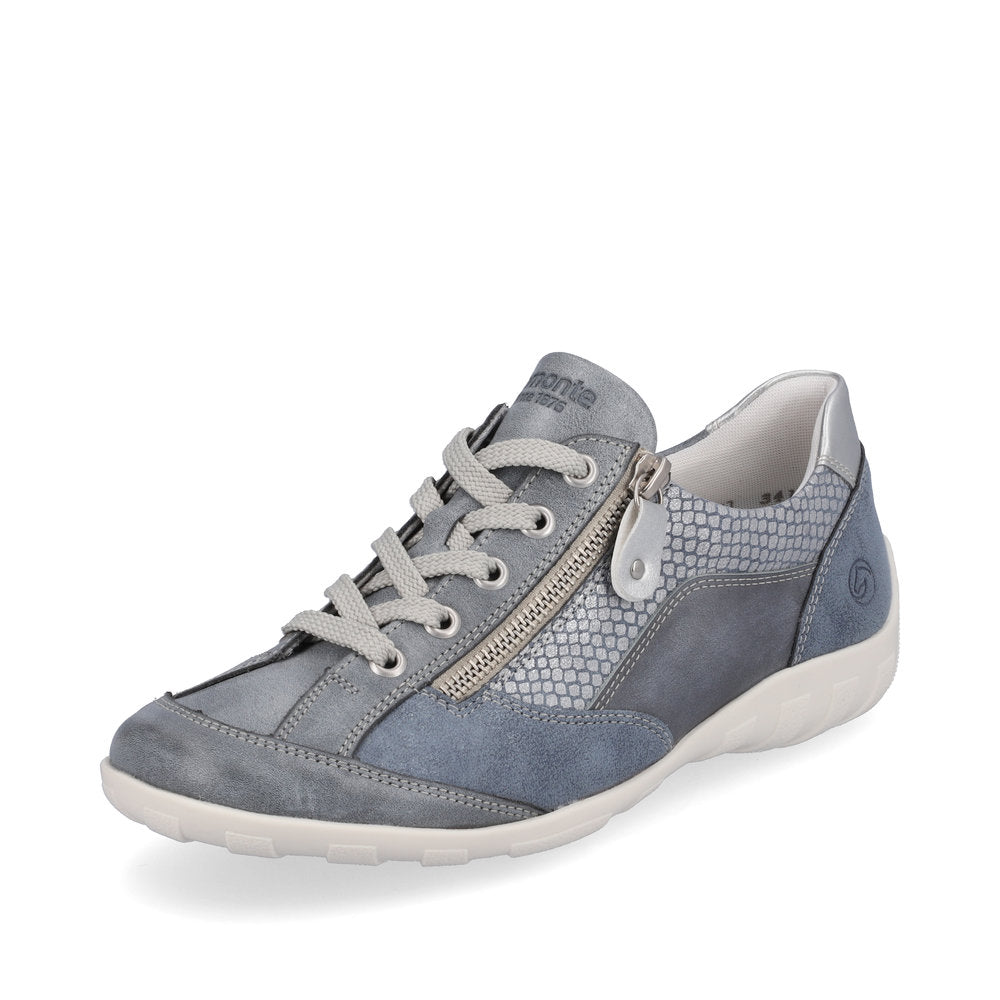 Remonte Ladies Zip Sided Lace Up casual Shoe