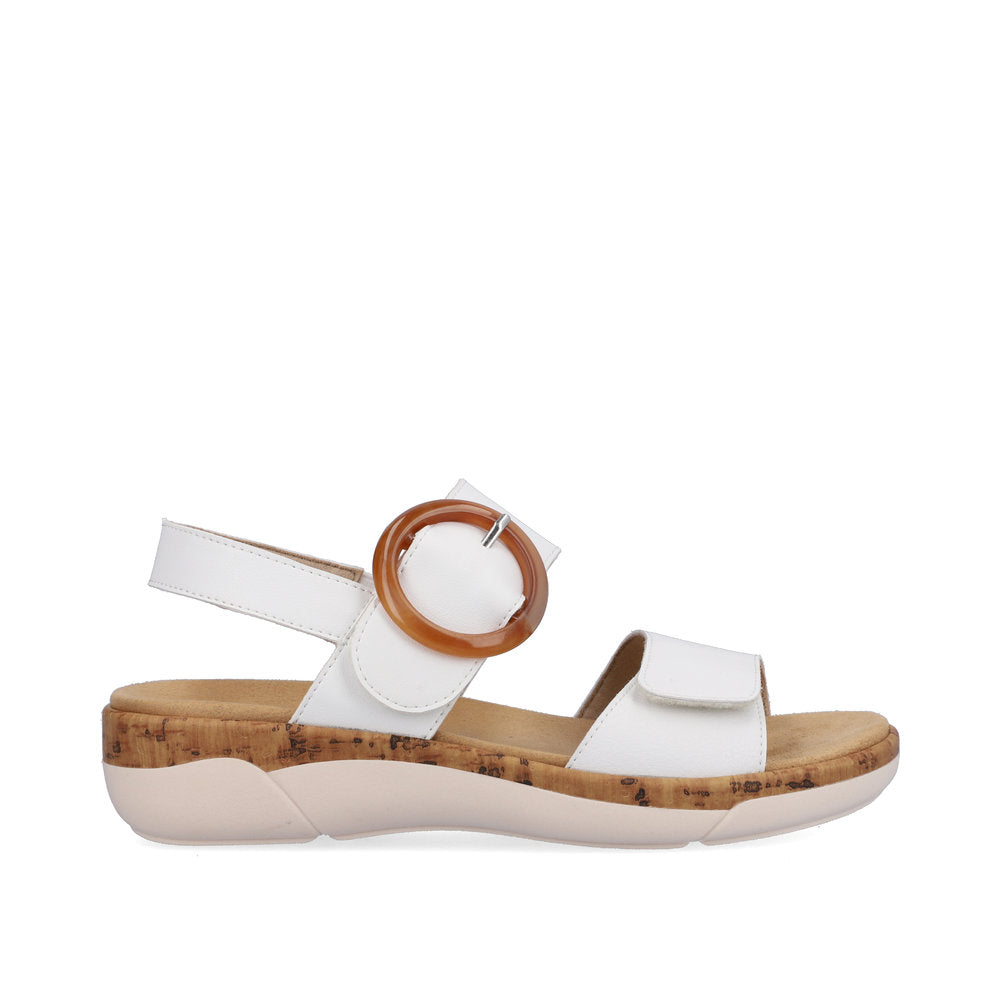 Remonte Ladies Buckle Trim Adjustable Sandal