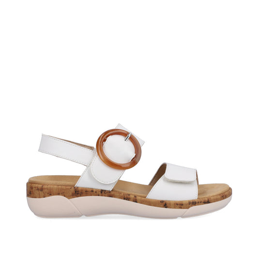 Remonte Ladies Buckle Trim Adjustable Sandal