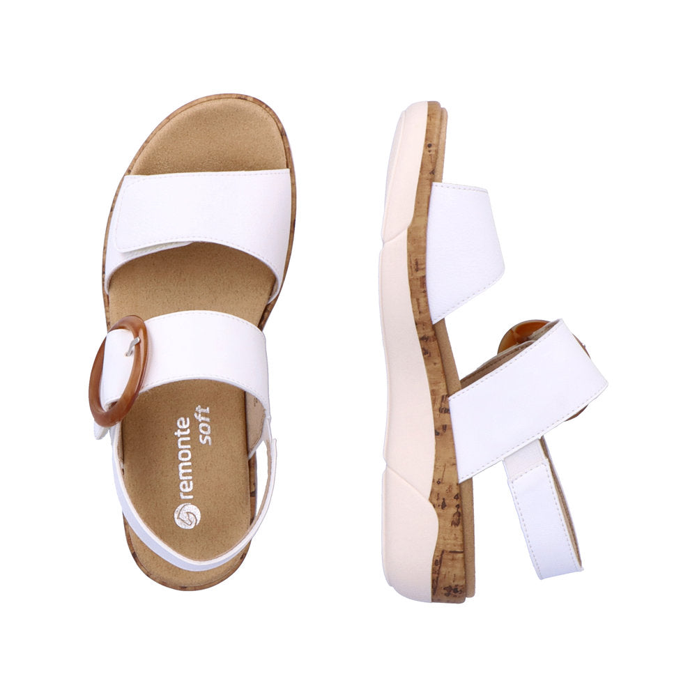 Remonte Ladies Buckle Trim Adjustable Sandal