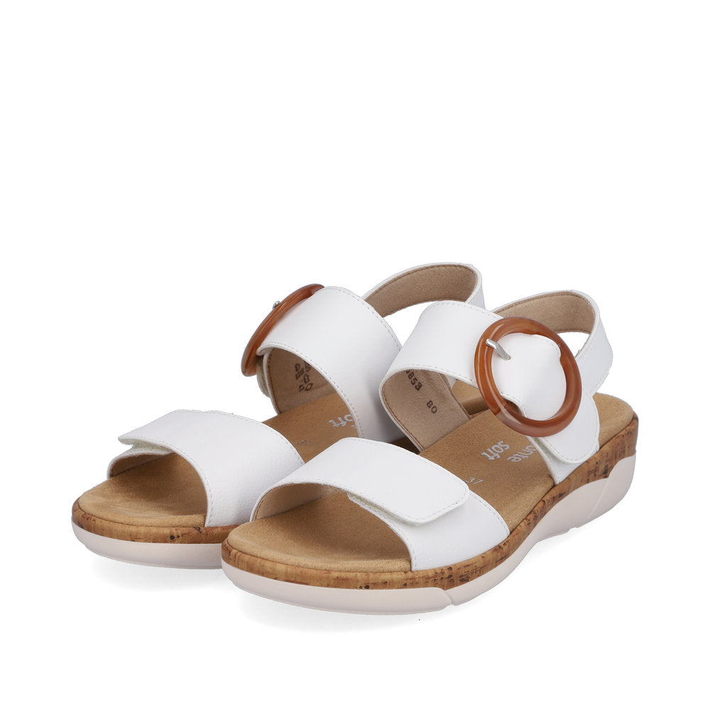 Remonte Ladies Buckle Trim Adjustable Sandal
