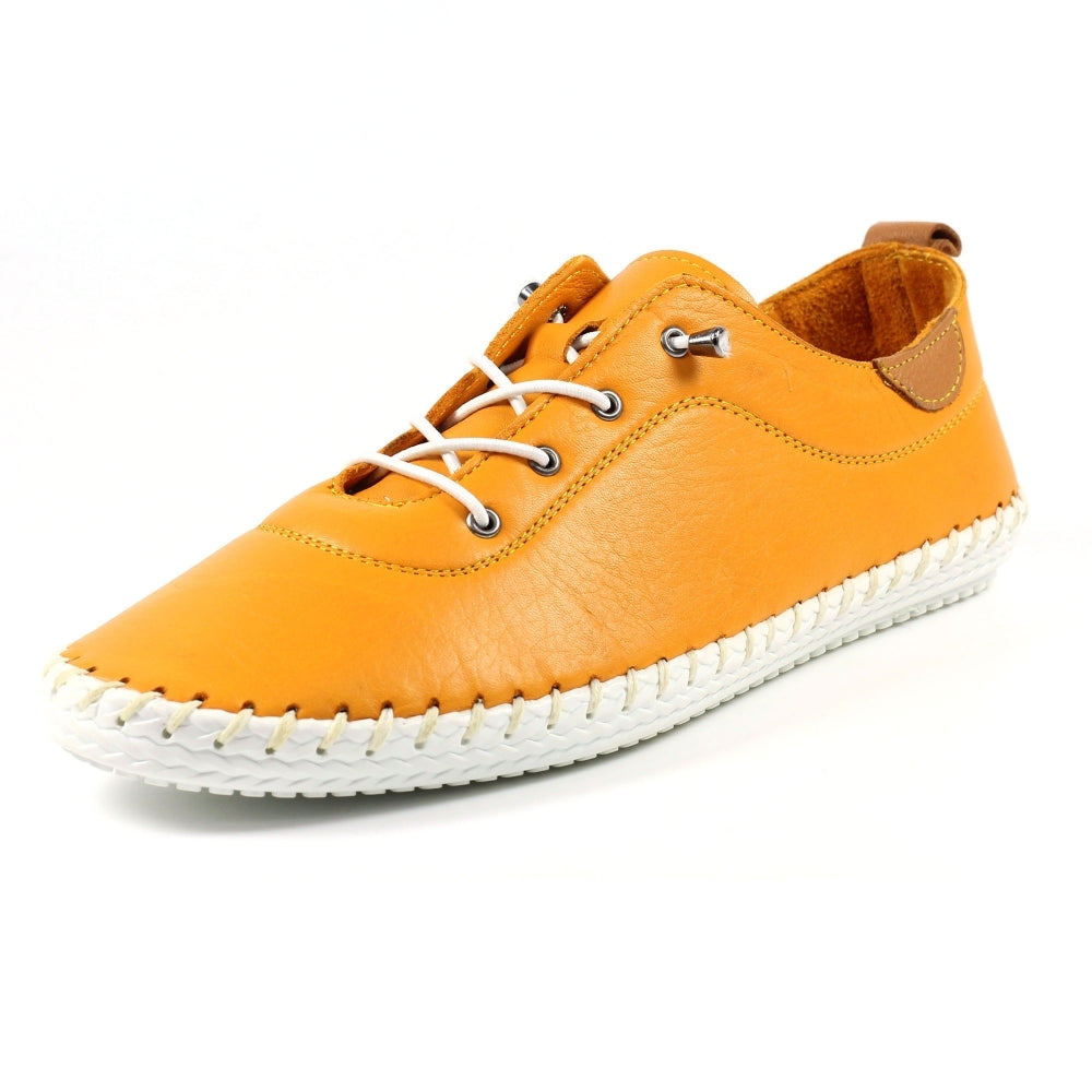 Lunar St Ives Ladies Elastic Lace Soft Casual