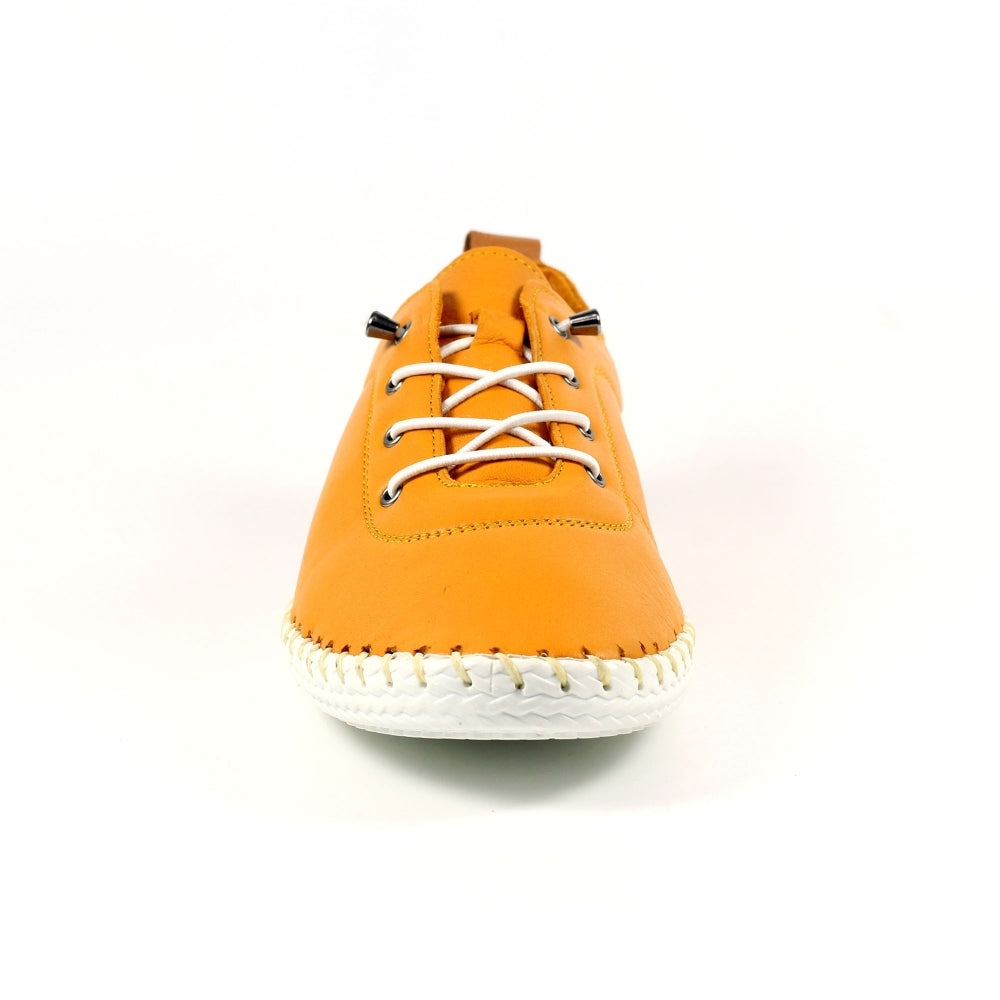 Lunar St Ives Ladies Elastic Lace Soft Casual