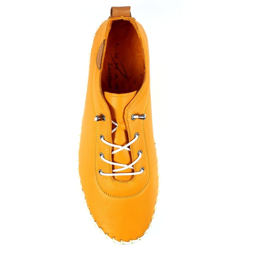 Lunar St Ives Ladies Elastic Lace Soft Casual
