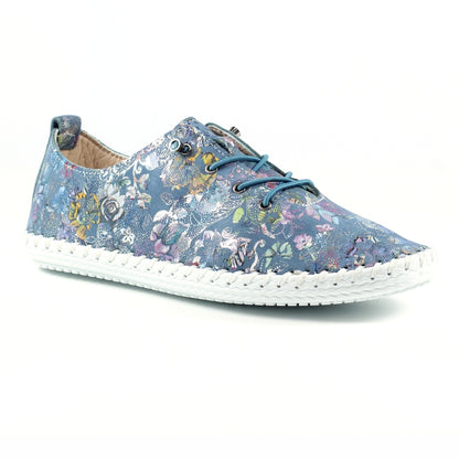 Lunar Exbury Ladies Floral Print soft Casual Shoe