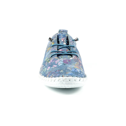Lunar Exbury Ladies Floral Print soft Casual Shoe