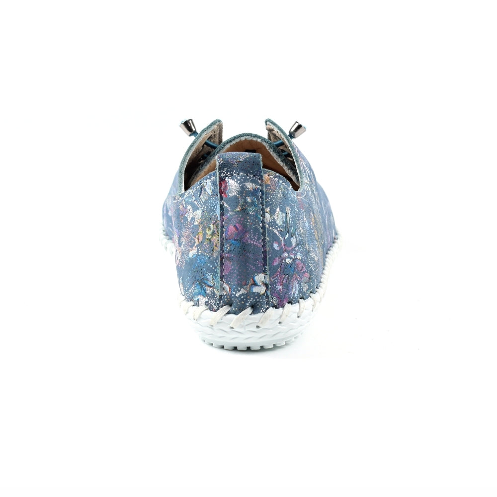 Lunar Exbury Ladies Floral Print soft Casual Shoe