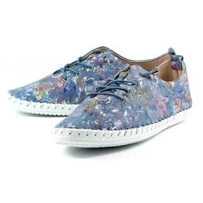 Lunar Exbury Ladies Floral Print soft Casual Shoe