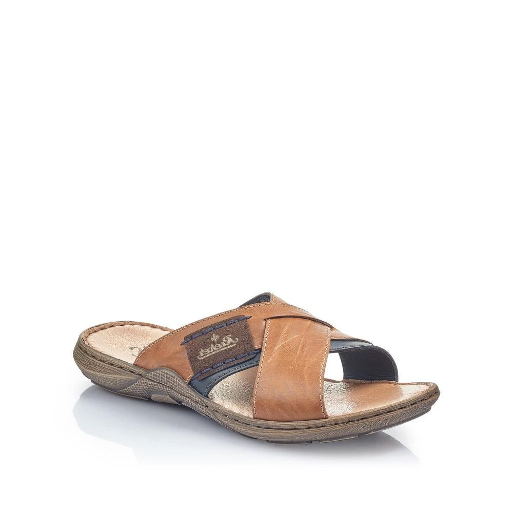 Rieker Men's Slip On Padded Sandal