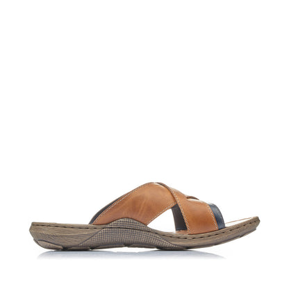 Rieker Men's Slip On Padded Sandal