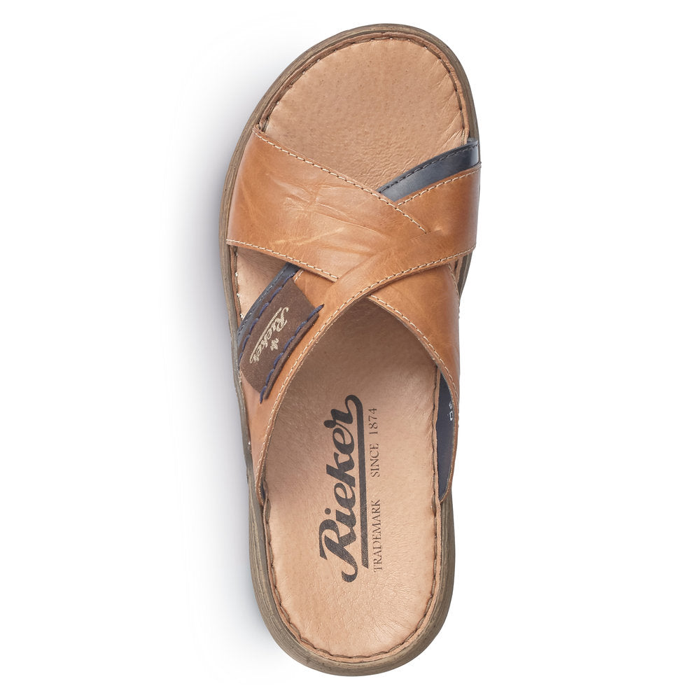 Rieker Men's Slip On Padded Sandal