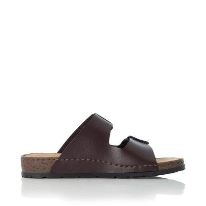 Rieker Men's Slip On Foot-Bed Sandal