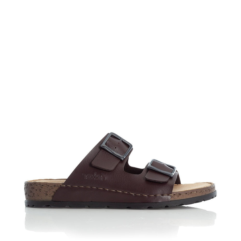 Rieker Men's Slip On Foot-Bed Sandal