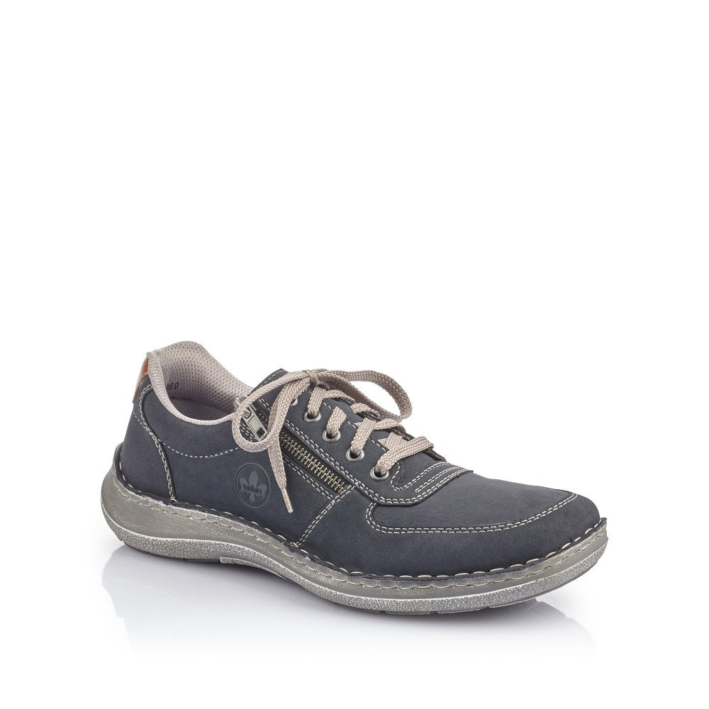 Rieker Men's Navy Lace Up Shoe