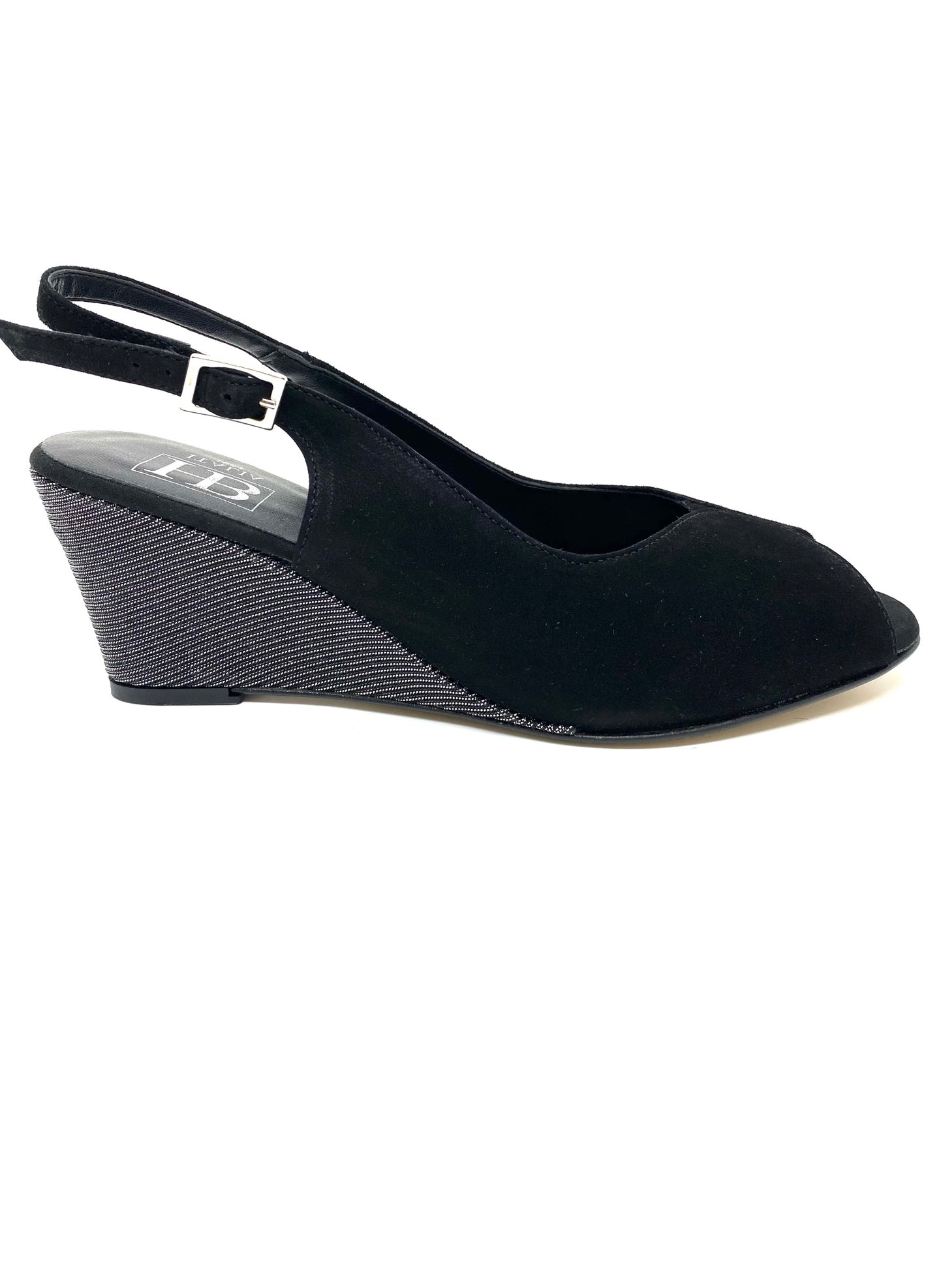Mid Wedge Heel Slingback Sandal