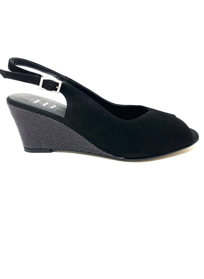 Mid Wedge Heel Slingback Sandal