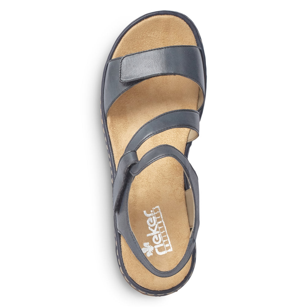 Rieker Ladies Adjust Strap Sandal
