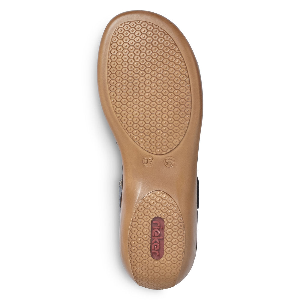 Rieker Ladies Adjust Strap Sandal