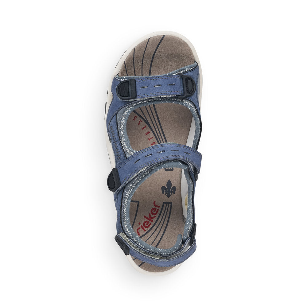 Rieker Ladies Walking Sandal Adjustable Straps