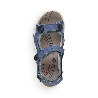 Rieker Ladies Walking Sandal Adjustable Straps