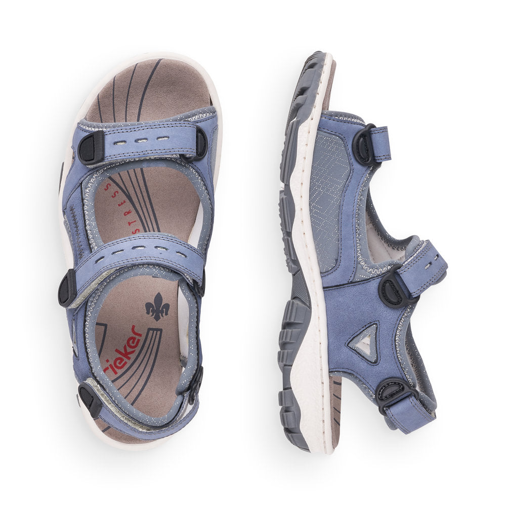 Rieker Ladies Walking Sandal Adjustable Straps